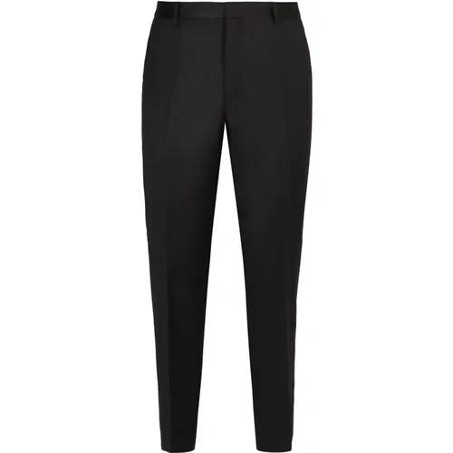 Tailored Wool Trousers with Back Pocket , male, Sizes: 2XL, XL, L, 3XL - Calvin Klein - Modalova