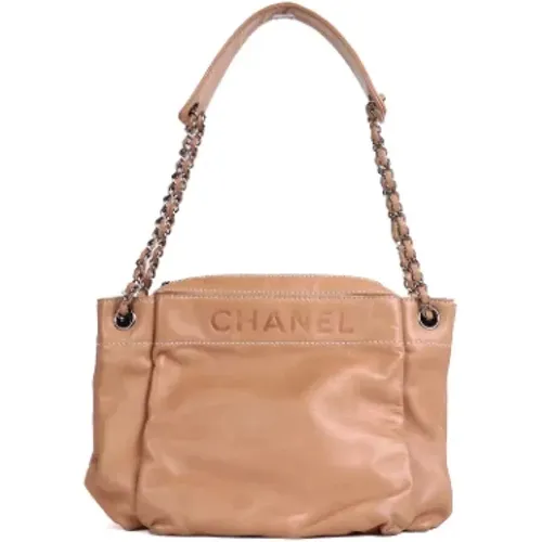 Pre-owned Leather chanel-bags , female, Sizes: ONE SIZE - Chanel Vintage - Modalova