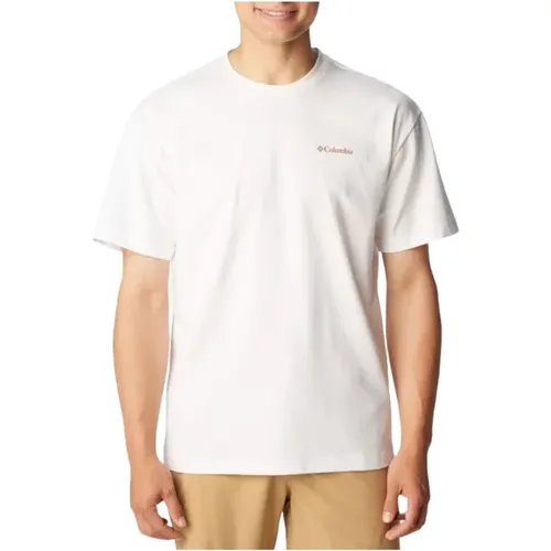 Burnt Lake Grafik T-Shirt , Herren, Größe: M - Columbia - Modalova