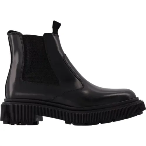 Type 156 Boots in Leather , unisex, Sizes: 8 UK, 10 UK, 4 UK, 2 UK, 7 UK - Adieu Paris - Modalova