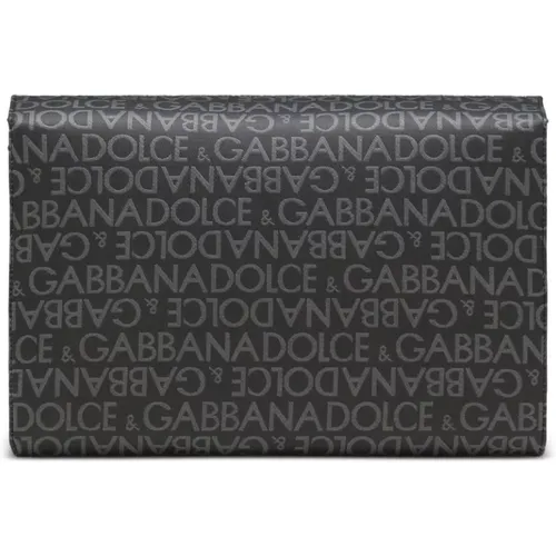 Logo Shoulder Bag , male, Sizes: ONE SIZE - Dolce & Gabbana - Modalova