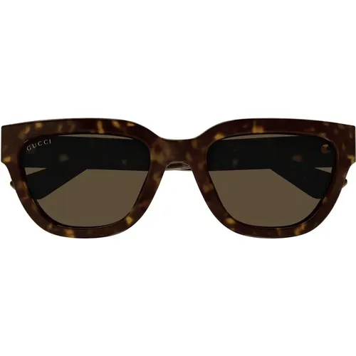 Minimal Cat Eye Sonnenbrille , Damen, Größe: 54 MM - Gucci - Modalova