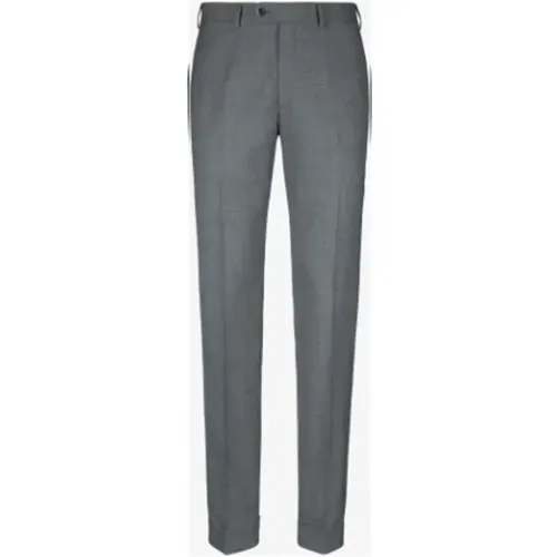 Tasmania Slim Fit Woll Chinos , Herren, Größe: 4XL - Emporio Armani - Modalova