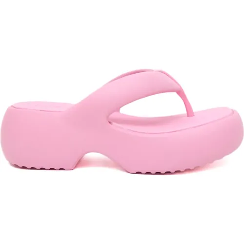 Rosa Fuzzy AD Flatform Sandalen , Damen, Größe: 37 EU - Melissa - Modalova