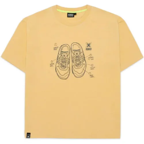 Vintage Casual T-shirt Sneakers , Herren, Größe: M - Munich - Modalova