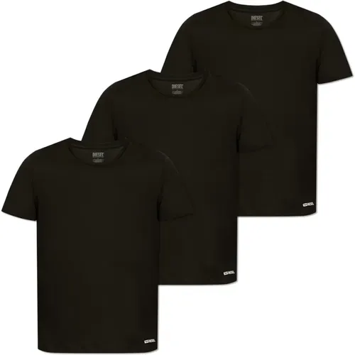 Dreierpack T-Shirts , Herren, Größe: M - Diesel - Modalova