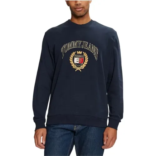 Classic Logo Sweatshirt , male, Sizes: L, M, 2XL, XL, S - Tommy Hilfiger - Modalova