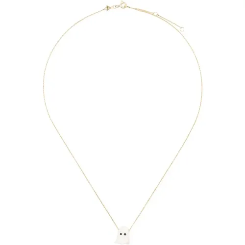 Elegant Gold Fantasma Necklace , female, Sizes: ONE SIZE - Aliita - Modalova