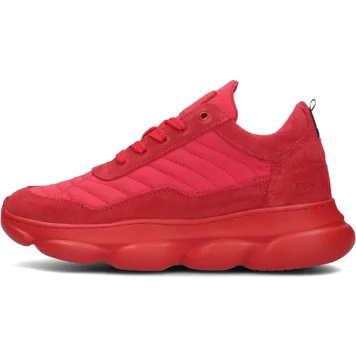 Rote Low Sneakers Nylon Wildleder Rag - Red Rag - Modalova