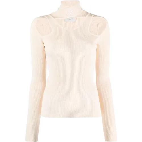 Sand Strickpullover , Damen, Größe: M - Coperni - Modalova