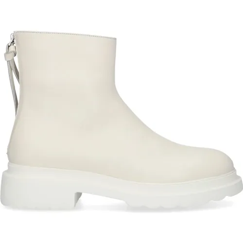 Premium Calfskin Leather High Boots , female, Sizes: 8 UK - Pomme D'or - Modalova