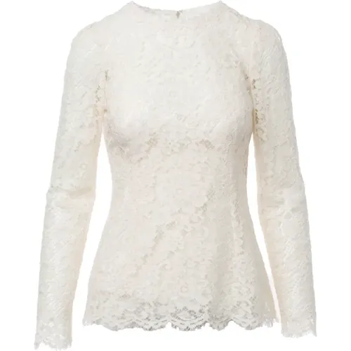 Stylish F72V9Thlmcw3789 Top , female, Sizes: S, XS - Dolce & Gabbana - Modalova