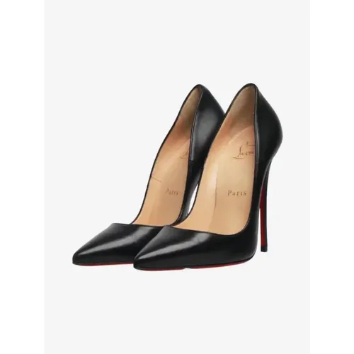 Pre-owned Leather heels , female, Sizes: 3 UK - Christian Louboutin Pre-owned - Modalova