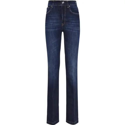 Olivia Denim Jeans Reißverschluss Knopfverschluss , Damen, Größe: W27 - Dondup - Modalova