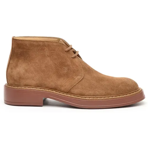 Suede Chukka Boot , male, Sizes: 7 1/2 UK - TOD'S - Modalova