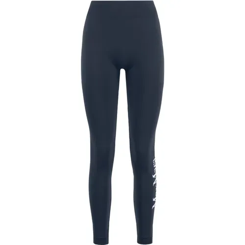 Kontrast Logo Technische Stoff Leggings - Max Mara - Modalova