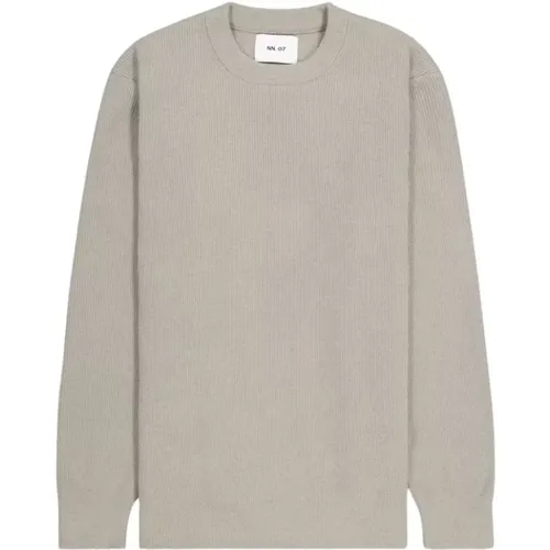 Soft Round Neck Sweater - Danny , male, Sizes: L, M, S, XL - Nn07 - Modalova