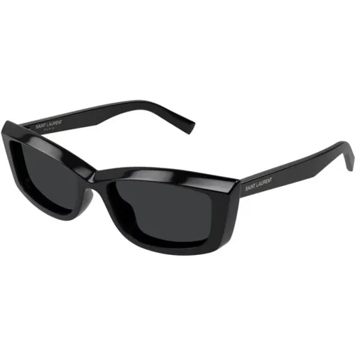 Schwarze Sonnenbrille SL 658 - Saint Laurent - Modalova