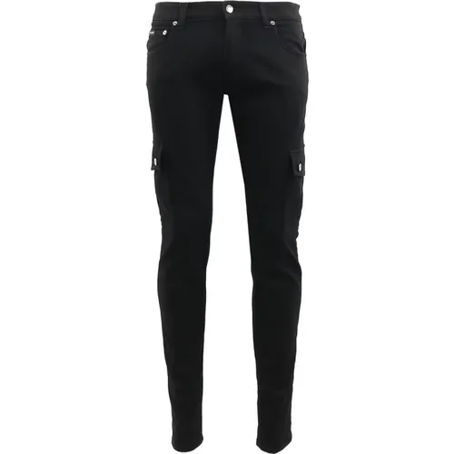 Slim-fit Jeans , male, Sizes: S - Dolce & Gabbana - Modalova