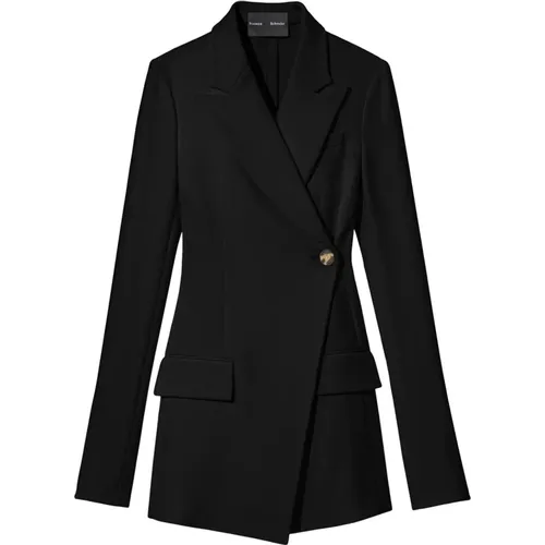 Crepe Blazer , female, Sizes: XS, S - Proenza Schouler - Modalova