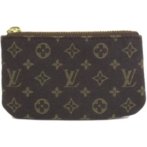 Pre-owned Canvas wallets , female, Sizes: ONE SIZE - Louis Vuitton Vintage - Modalova