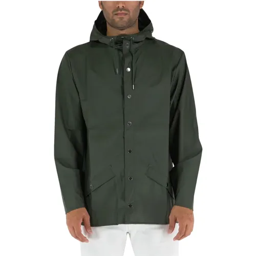 Rain Jacket , male, Sizes: M, XS, S/M - Rains - Modalova