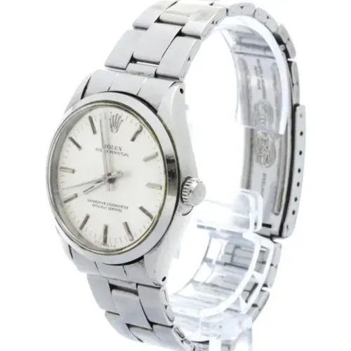 Pre-owned Stainless Steel watches , male, Sizes: ONE SIZE - Rolex Vintage - Modalova