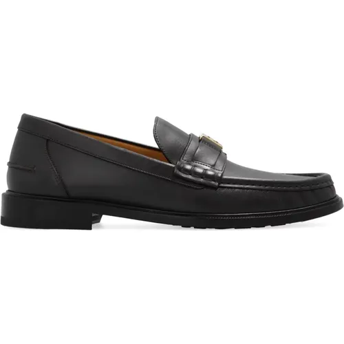 Brown Loafer Shoes for Men , male, Sizes: 7 UK - Fendi - Modalova