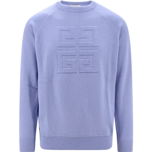 Cashmere Sweater with 4G Motif , female, Sizes: S - Givenchy - Modalova