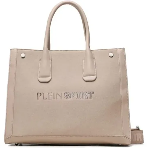 Sandfarbene Tasche - Herbst/Winter Kollektion - Plein Sport - Modalova