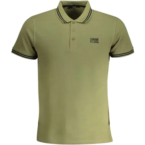 Polo Shirt with Short Sleeves , male, Sizes: M, XL, L, 2XL - Cavalli Class - Modalova