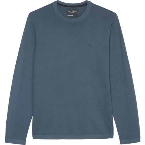 Weicher Baumwoll-Kaschmir-Pullover Regular Fit , Herren, Größe: L - Marc O'Polo - Modalova