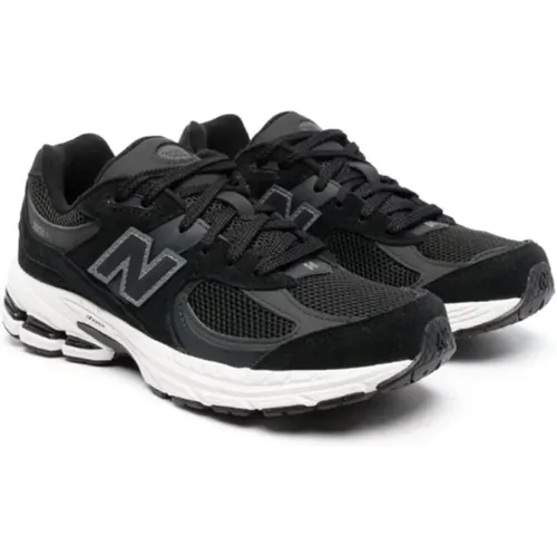 Schwarze Leder Kinder Sneakers - New Balance - Modalova