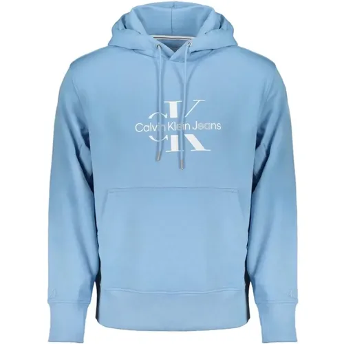 Hooded Logo Sweatshirt , male, Sizes: 2XL, S, XL - Calvin Klein - Modalova