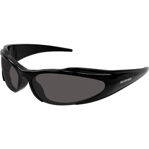 Grey Sunglasses , unisex, Sizes: ONE SIZE - Balenciaga - Modalova