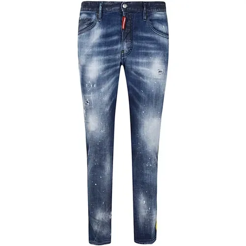 Slim-fit Jeans , male, Sizes: L - Dsquared2 - Modalova