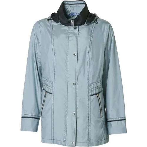 Blau/Navy Bao Jacke mit Kontrastdetails , Damen, Größe: 3XL - Danwear - Modalova