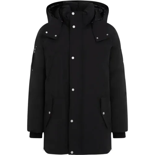 Schwarze Jacke für Männer Aw24 - Moose Knuckles - Modalova