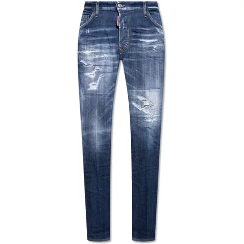 Blaue Jeans Herrenmode Ss24 , Herren, Größe: L - Dsquared2 - Modalova