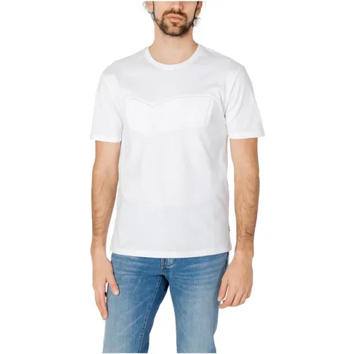 Plain Cotton Round Neck T-shirt , male, Sizes: XL, S, L, M, 2XL - GAS - Modalova