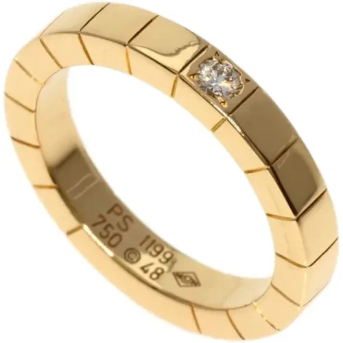 Pre-owned Gold rings , female, Sizes: ONE SIZE - Cartier Vintage - Modalova