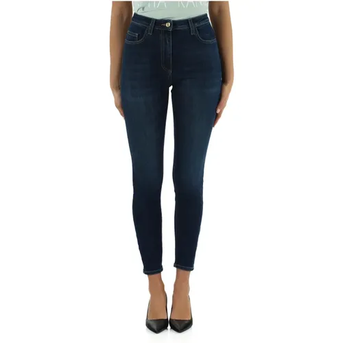 Skinny Jeans , female, Sizes: W25 - Elisabetta Franchi - Modalova