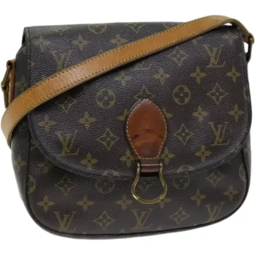 Pre-owned Canvas shoulder-bags , female, Sizes: ONE SIZE - Louis Vuitton Vintage - Modalova