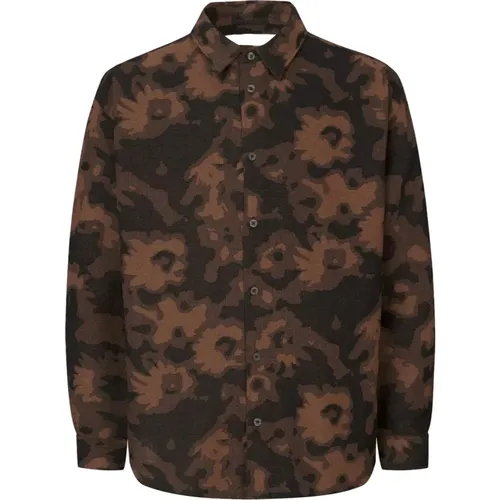 Printed Shirt , male, Sizes: XL - Samsøe Samsøe - Modalova