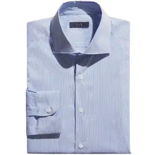 Stylish Shirts , male, Sizes: XL, 3XL, S - Fay - Modalova