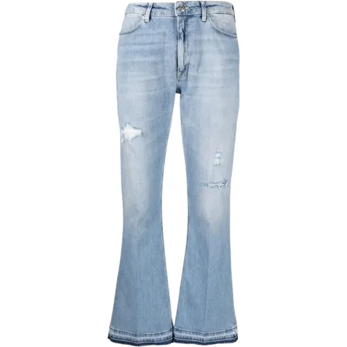 Flared Jeans , female, Sizes: W30, W31 - Dondup - Modalova