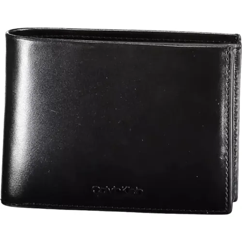 Leather Wallet , male, Sizes: ONE SIZE - Calvin Klein - Modalova