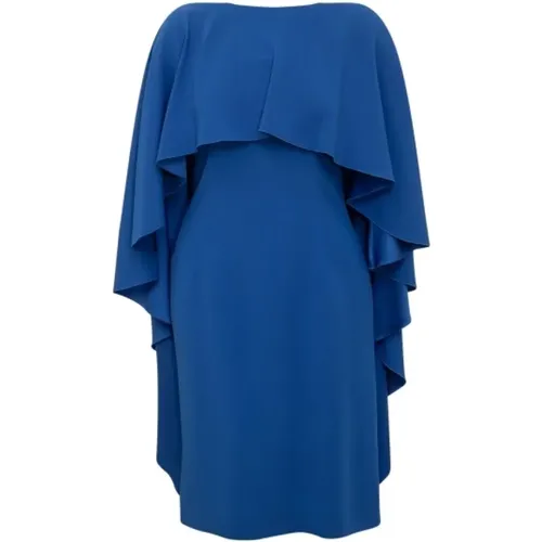 Elegantes Elektrisch Blaues Kleid - alberta ferretti - Modalova