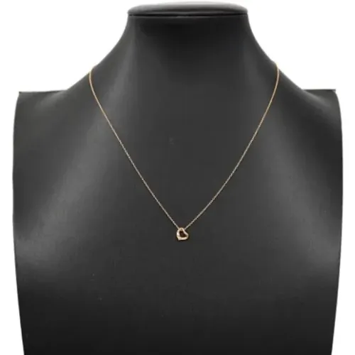 Pre-owned Rose Gold necklaces , female, Sizes: ONE SIZE - Tiffany & Co. Pre-owned - Modalova