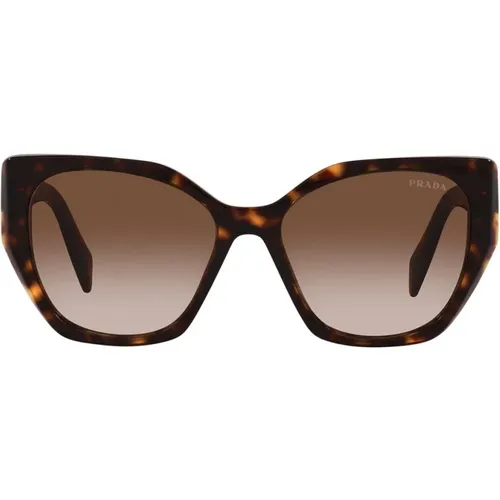 Pillow Style Sunglasses , unisex, Sizes: 55 MM - Prada - Modalova
